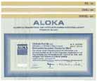 ALOKA Allgemeine Organisations- und Kapitalbeteiligungs-AG (3 Stcke)